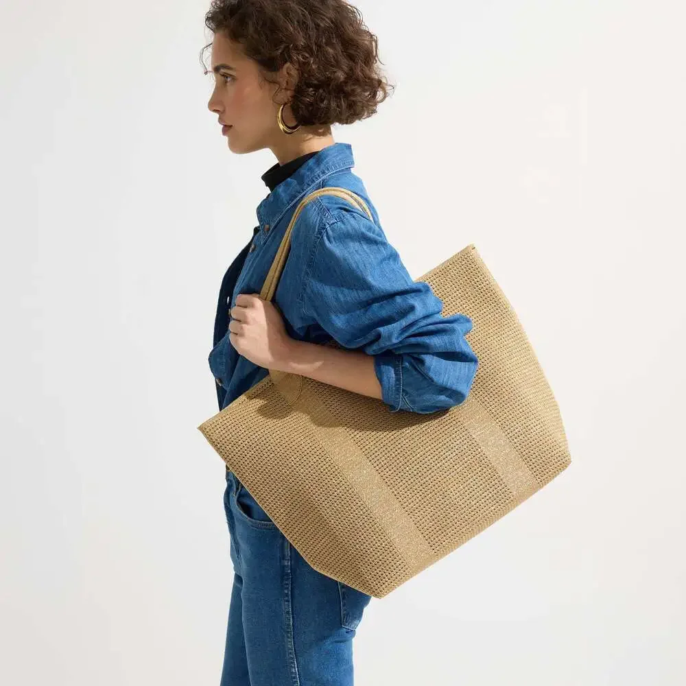 Rothy's The Lightweight Tote - Golden Perf - Picture 3 of 4